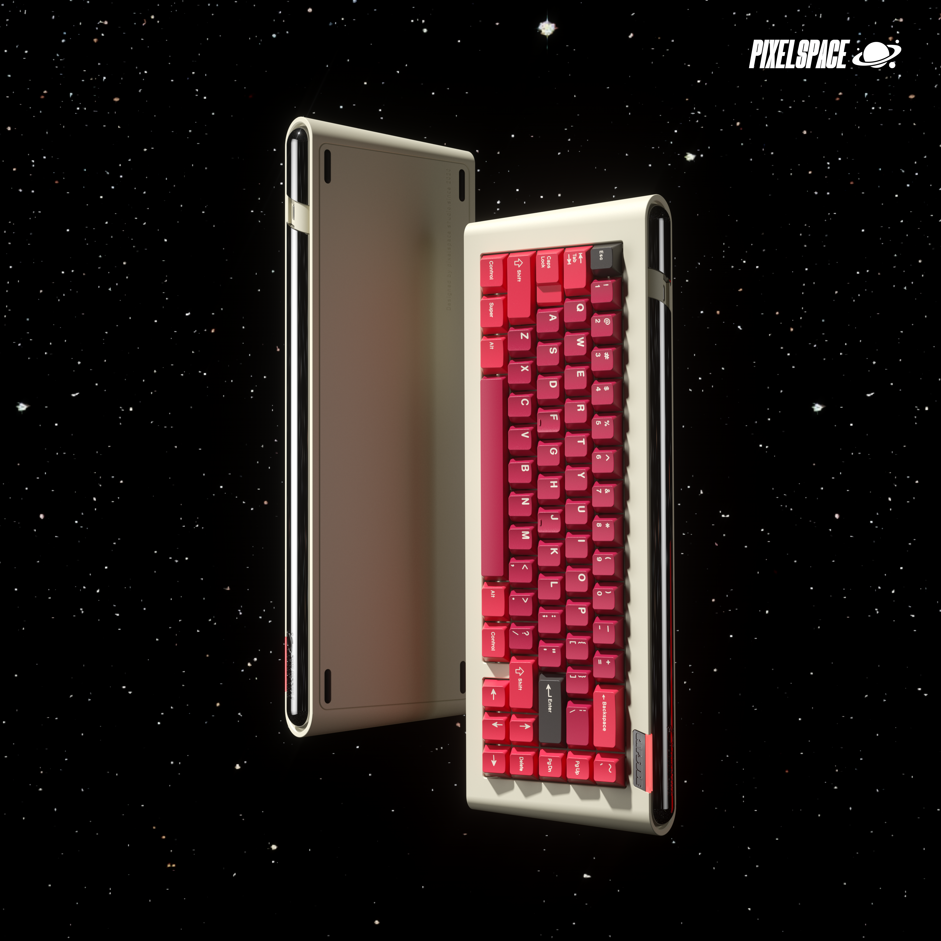 [In Stock] PixelSpace Capsule65 Keyboard Kit