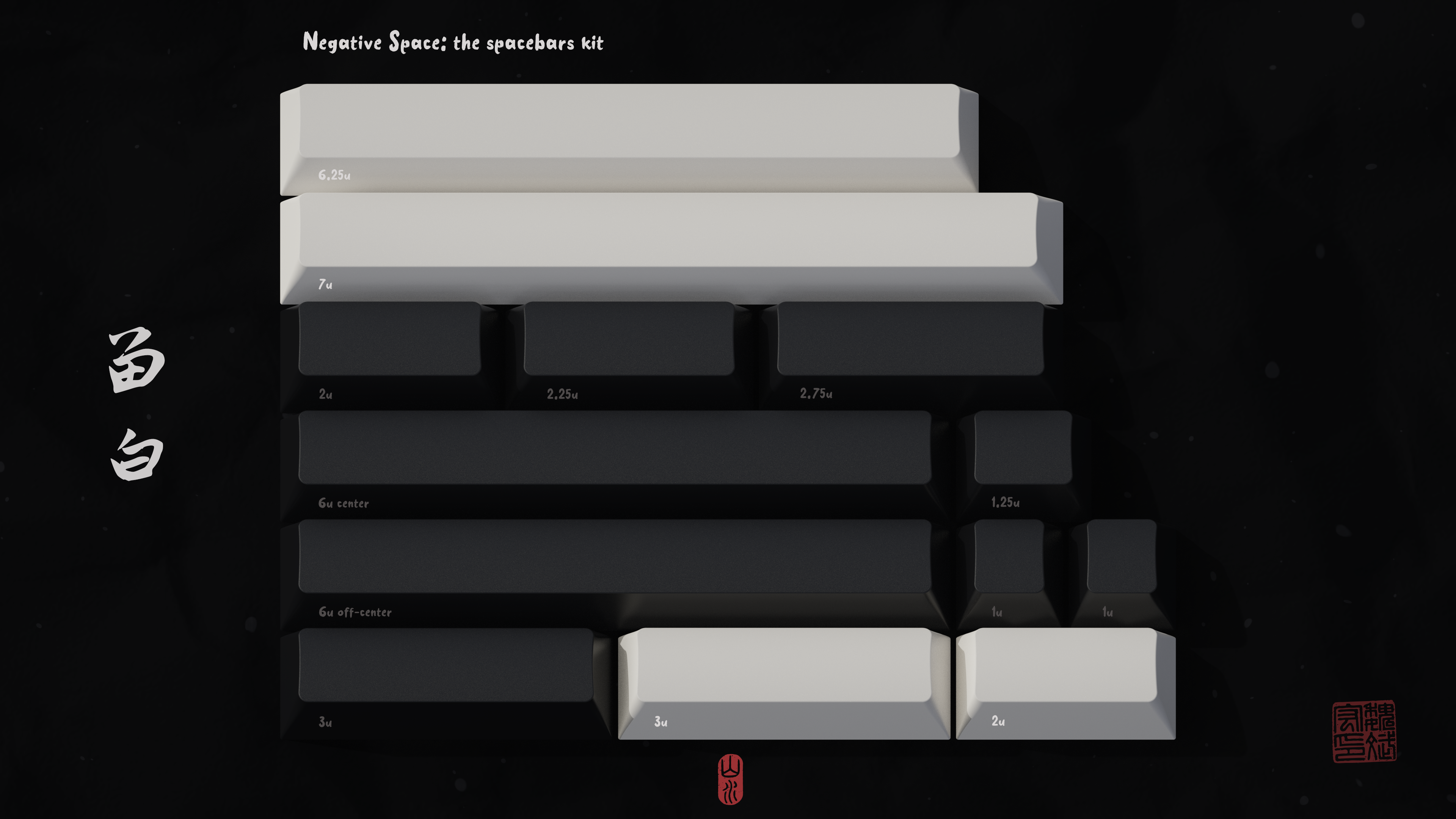 [In Stock] GMK Shanshui Keycap Set