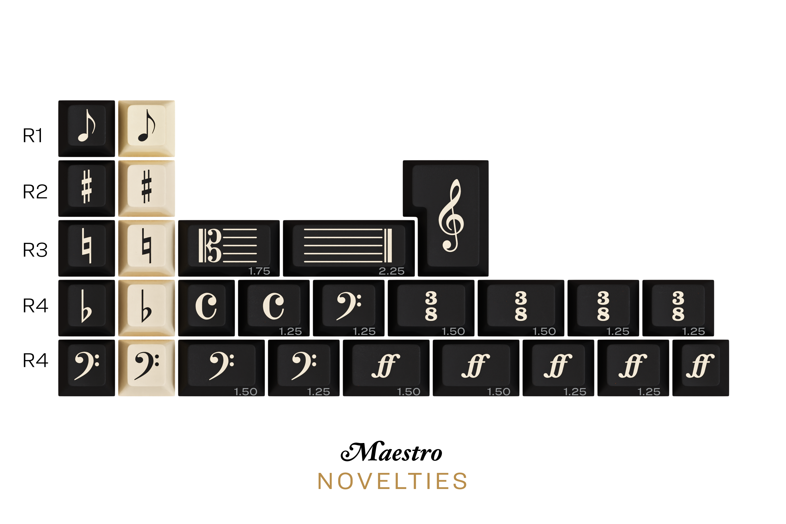 [In Stock] GMK Maestro Keycap Set