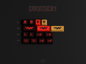 [In Stock] GMK CYL Red Dragon