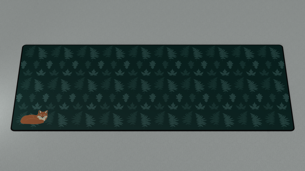 [In Stock] Fox Deskmat