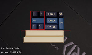 [In Stock] Shurikey Matrix-01 Keycap Set