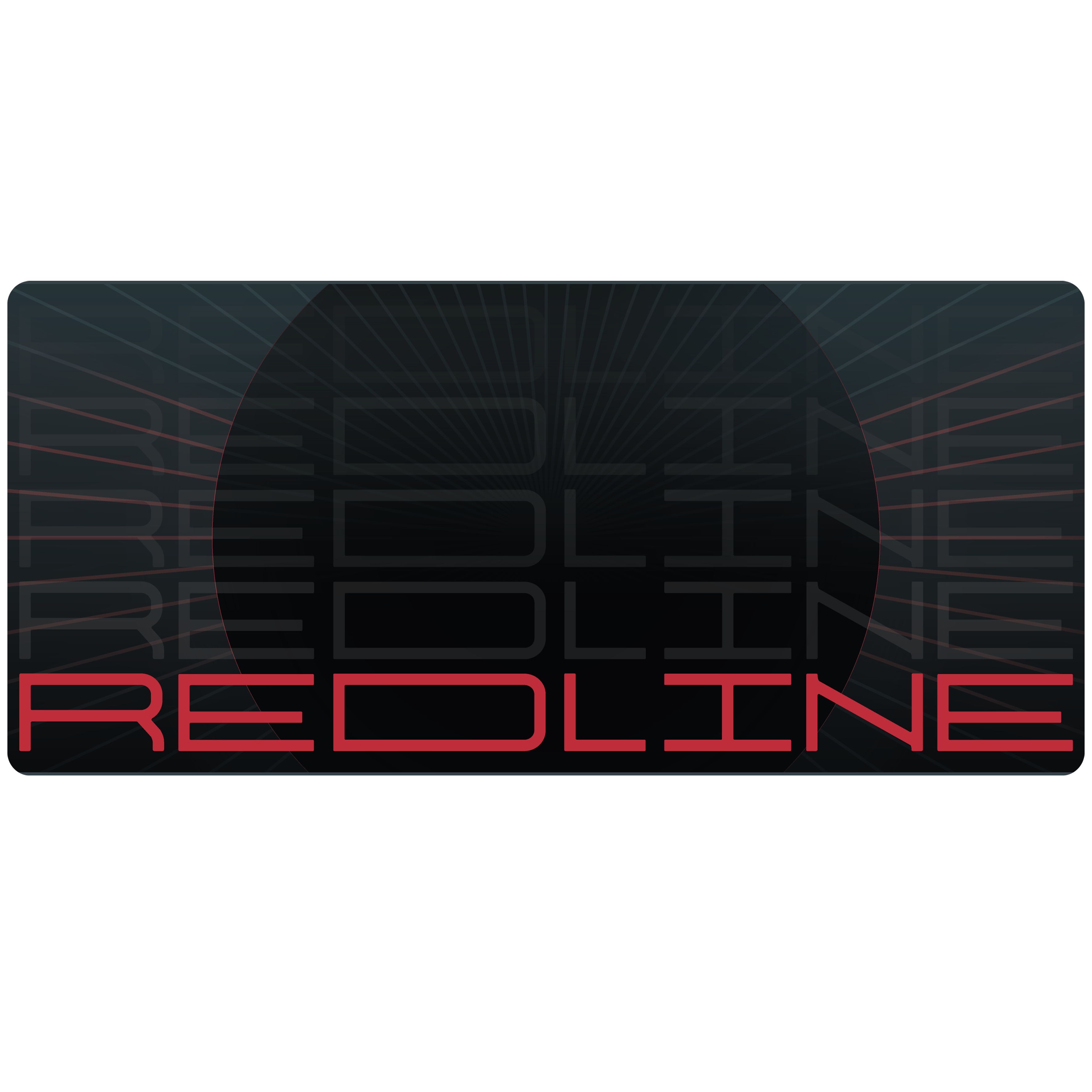 [In Stock] Redline Deskpad