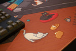 [In Stock] Dot Cat & Dog Deskpad