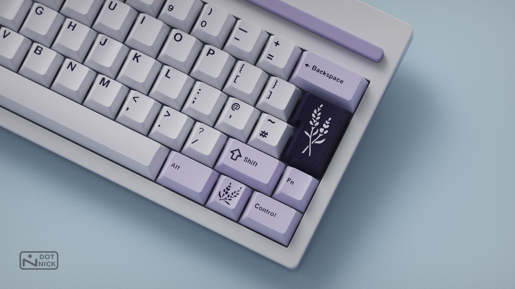 [In Stock] GMK Lavender Keycap Set
