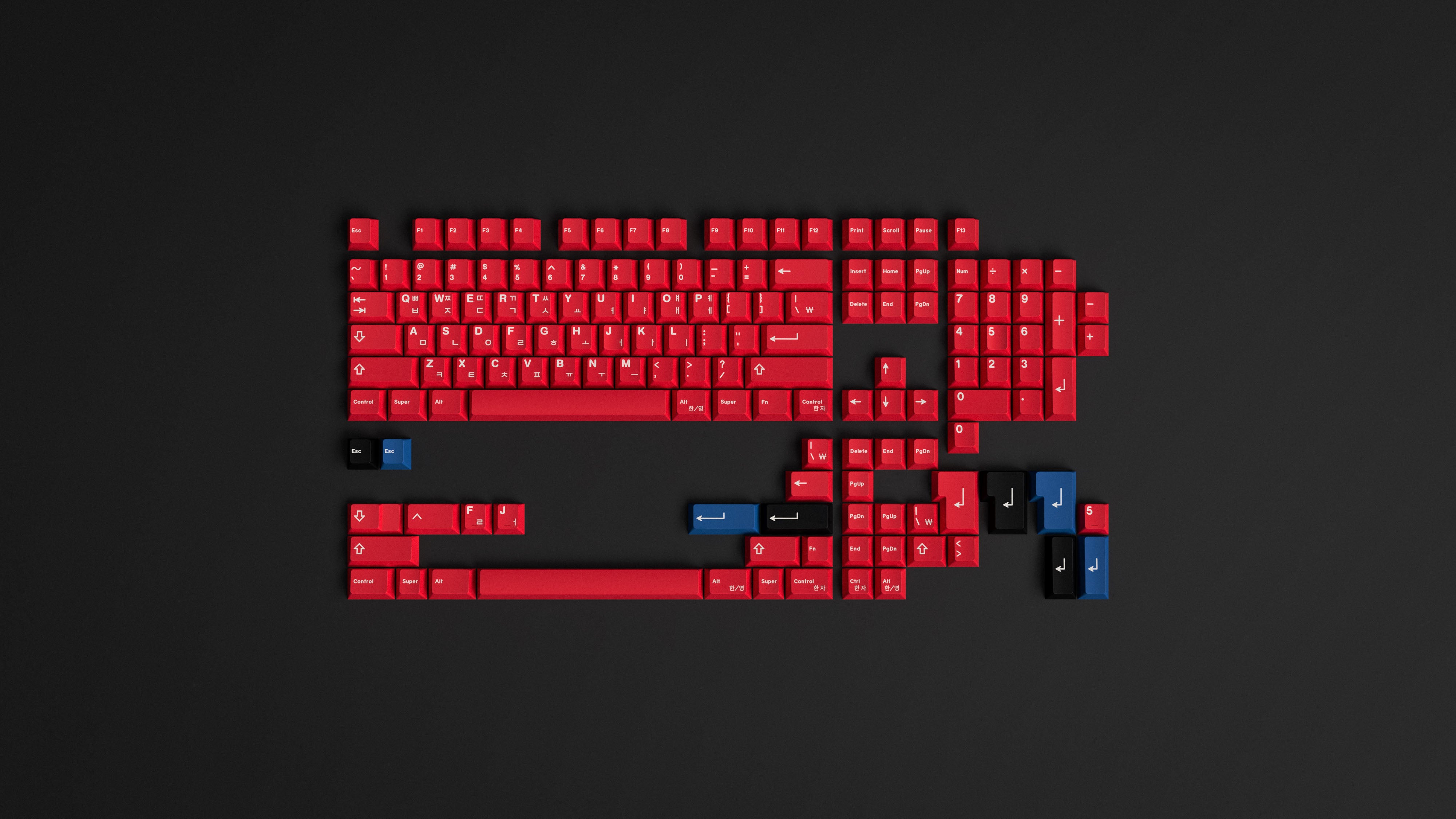 [In Stock] GMK Red Devils Keycap Set