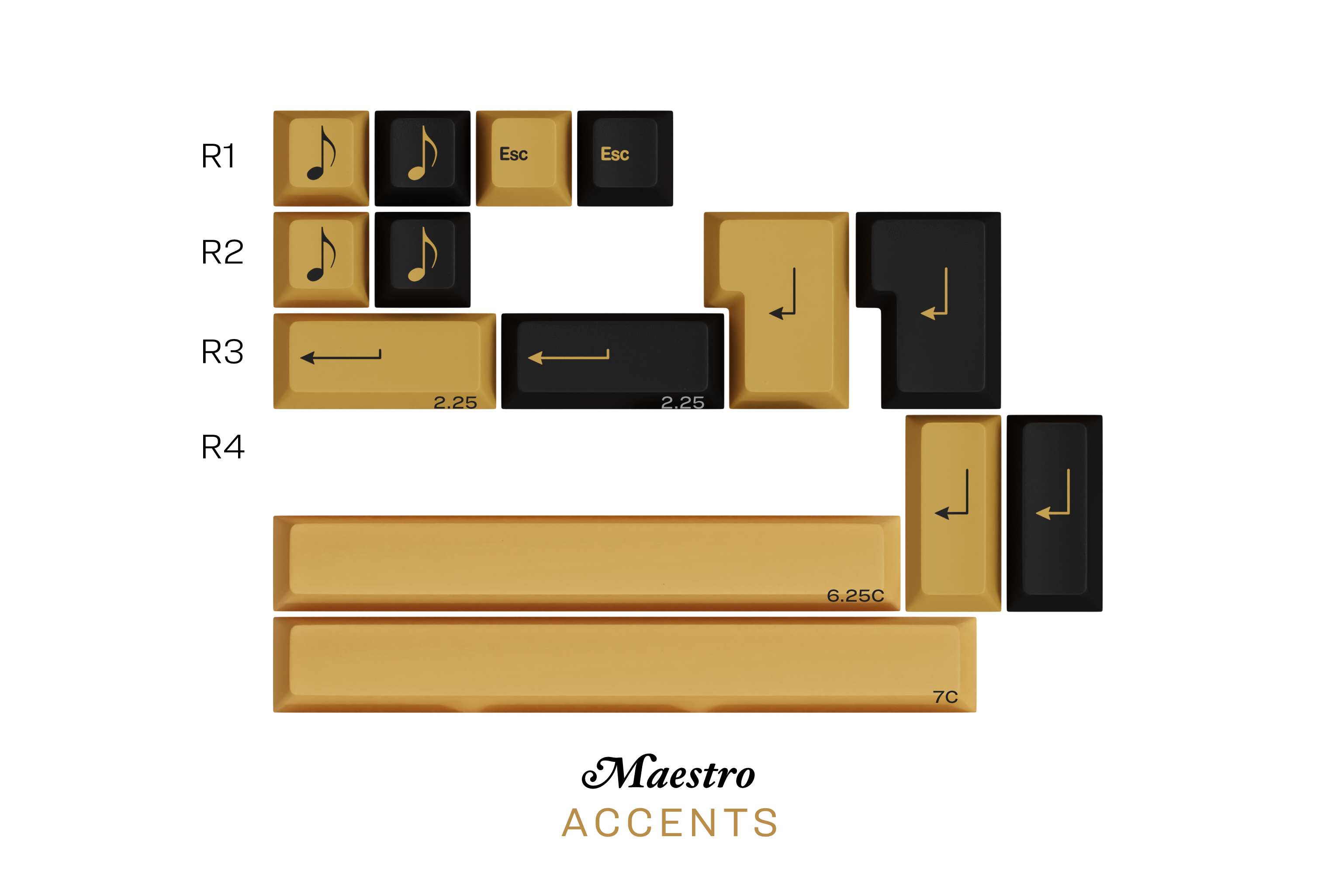 [In Stock] GMK Maestro Keycap Set