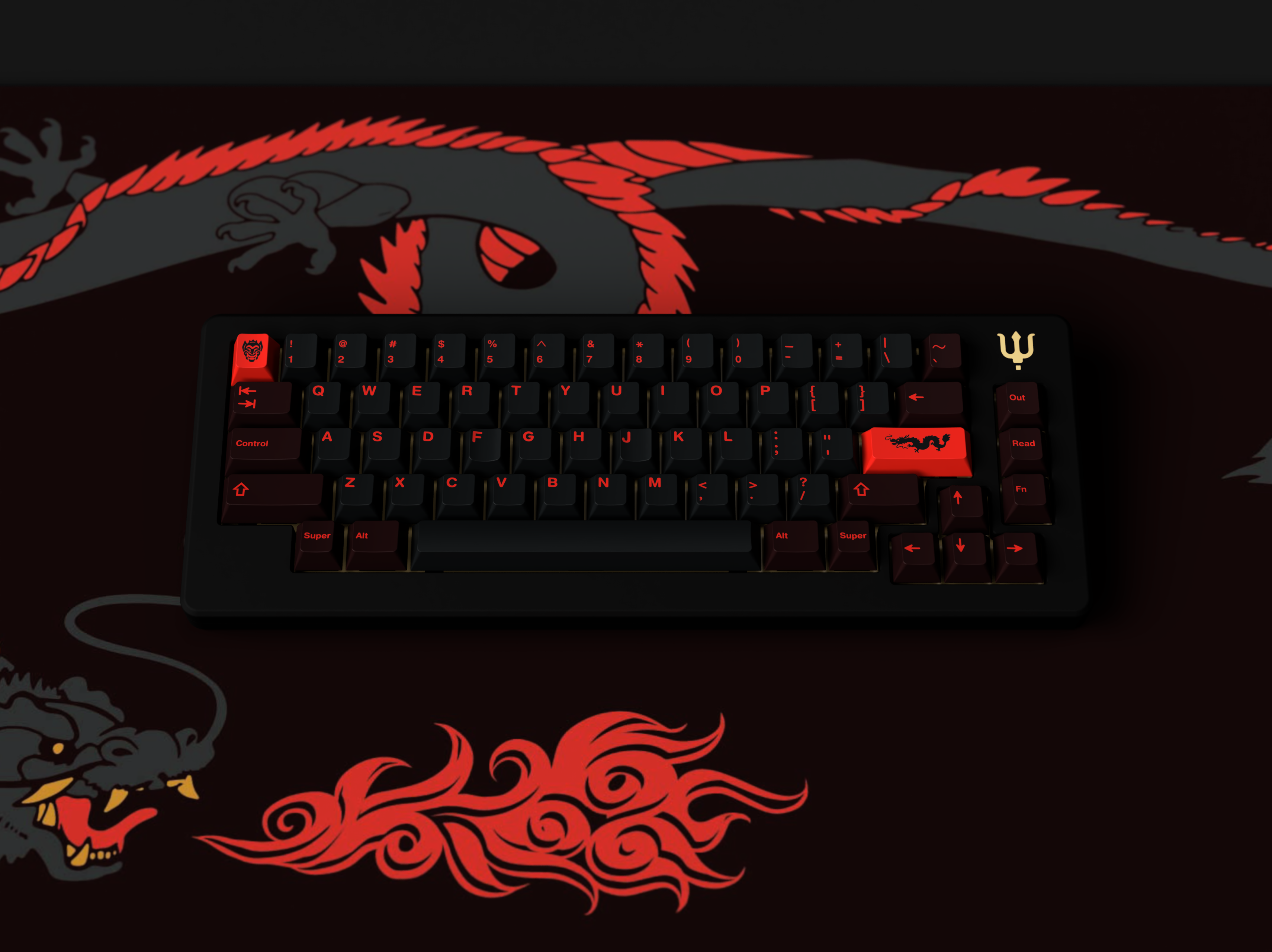 [In Stock] GMK Red Dragon