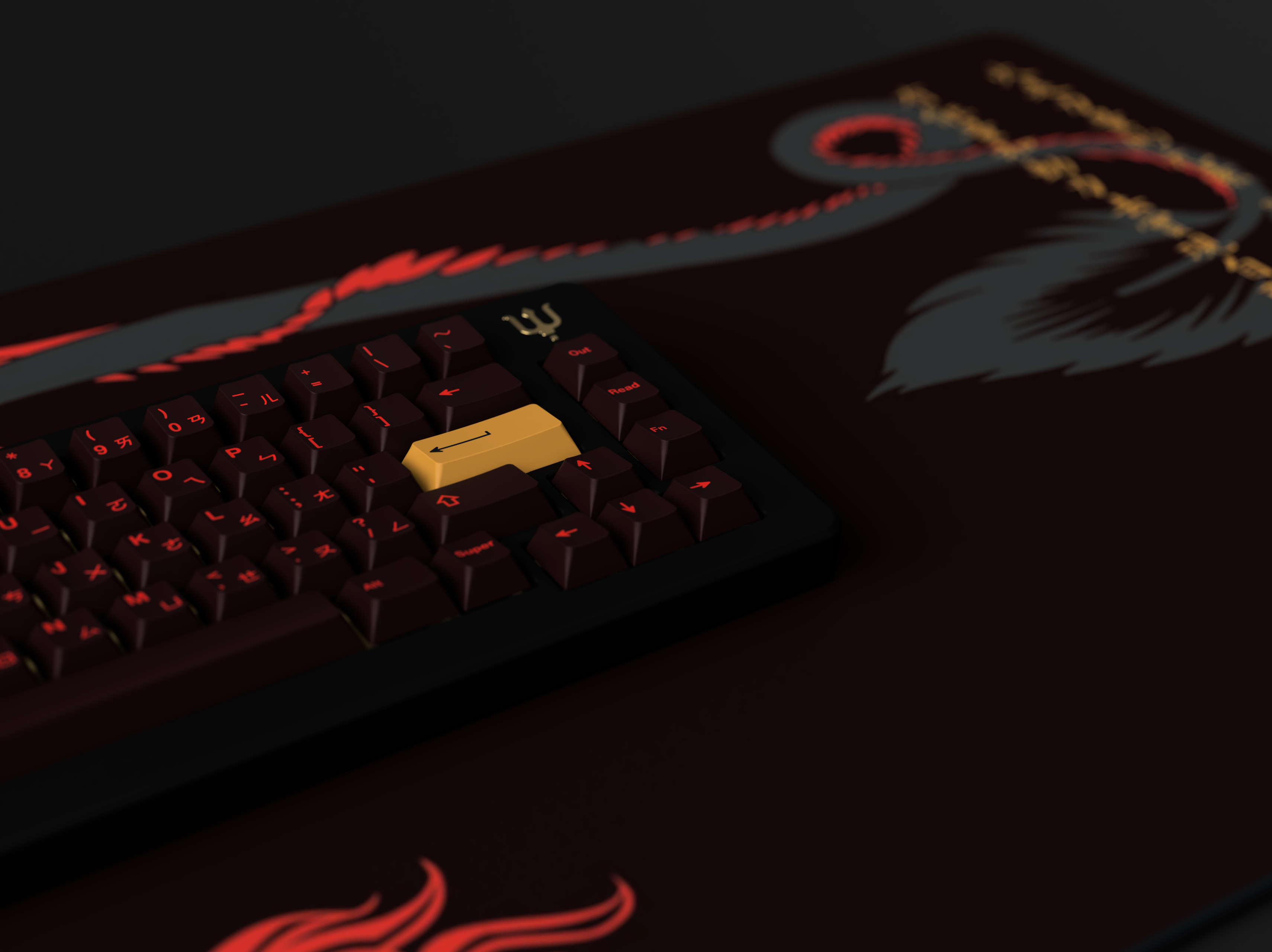 [In Stock] GMK Red Dragon