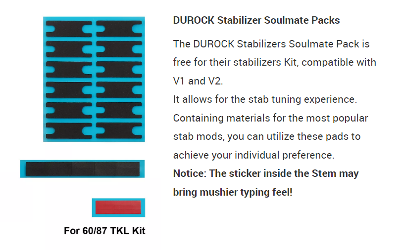 [New Colors] DUROCK Stabilizers V2