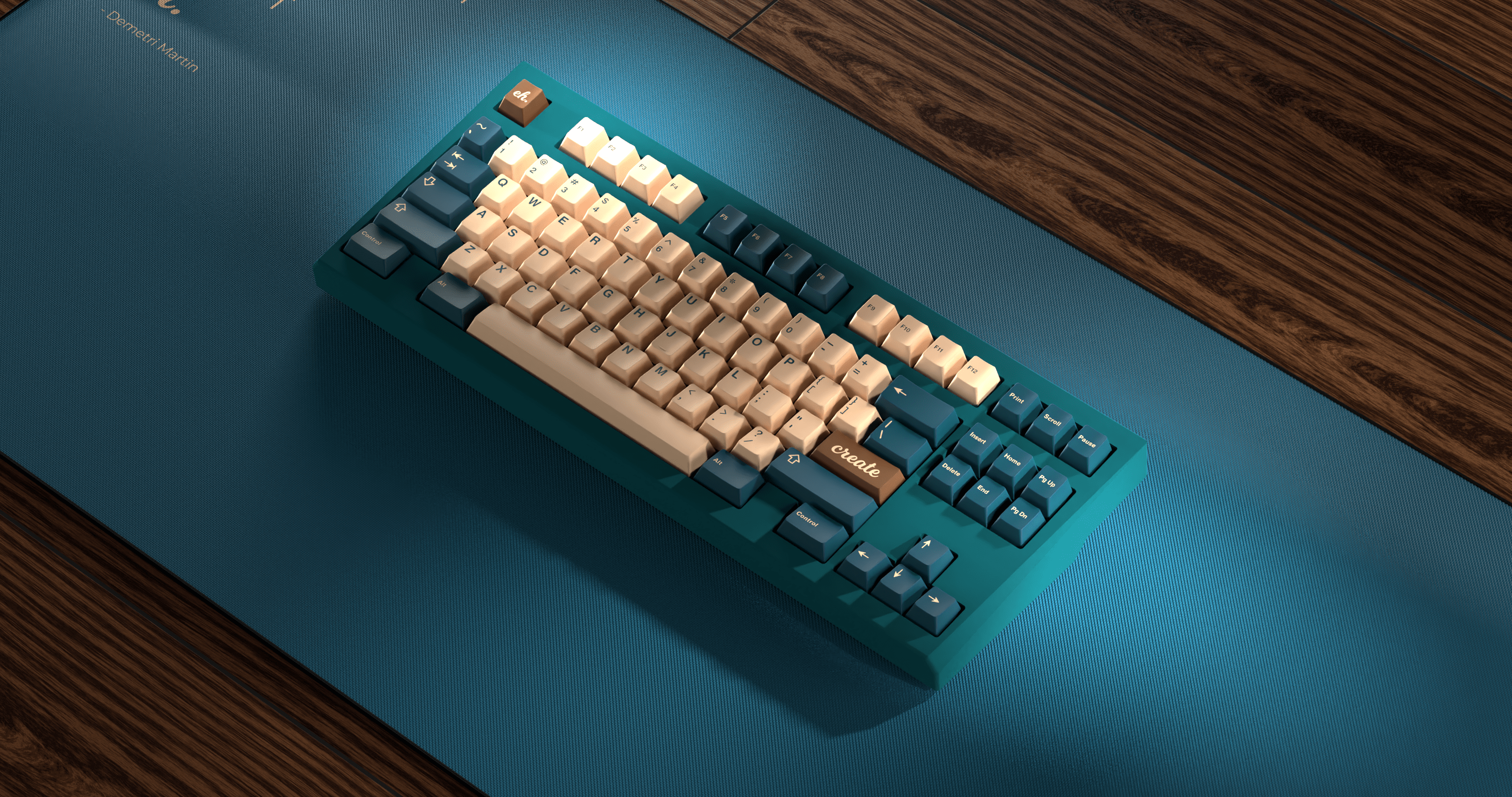 [In Stock] GMK Earth Tones Deskmats