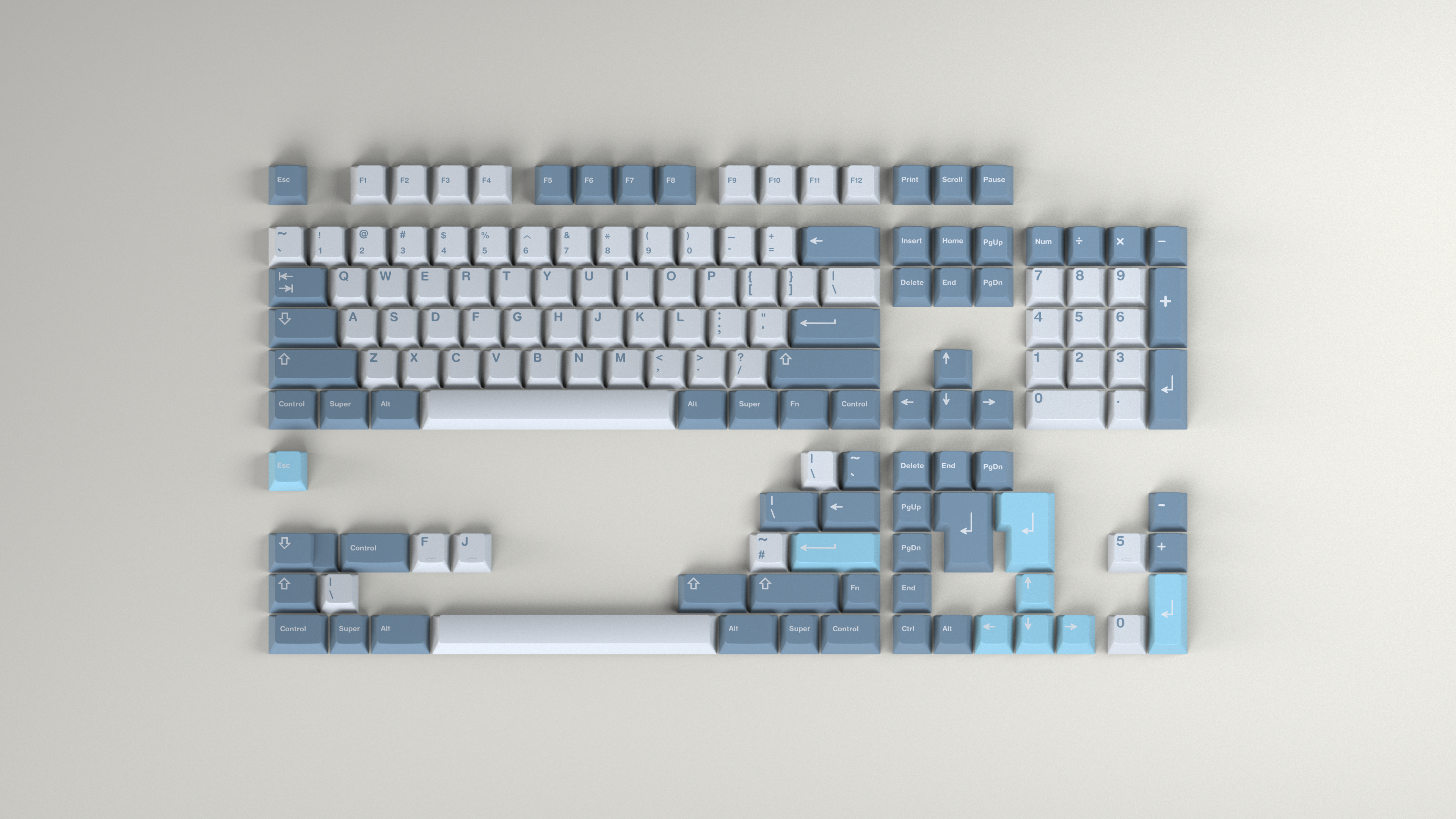 GMK Shoko R2 base + spacebar kit GMK Shoko R2 base + spacebar kit