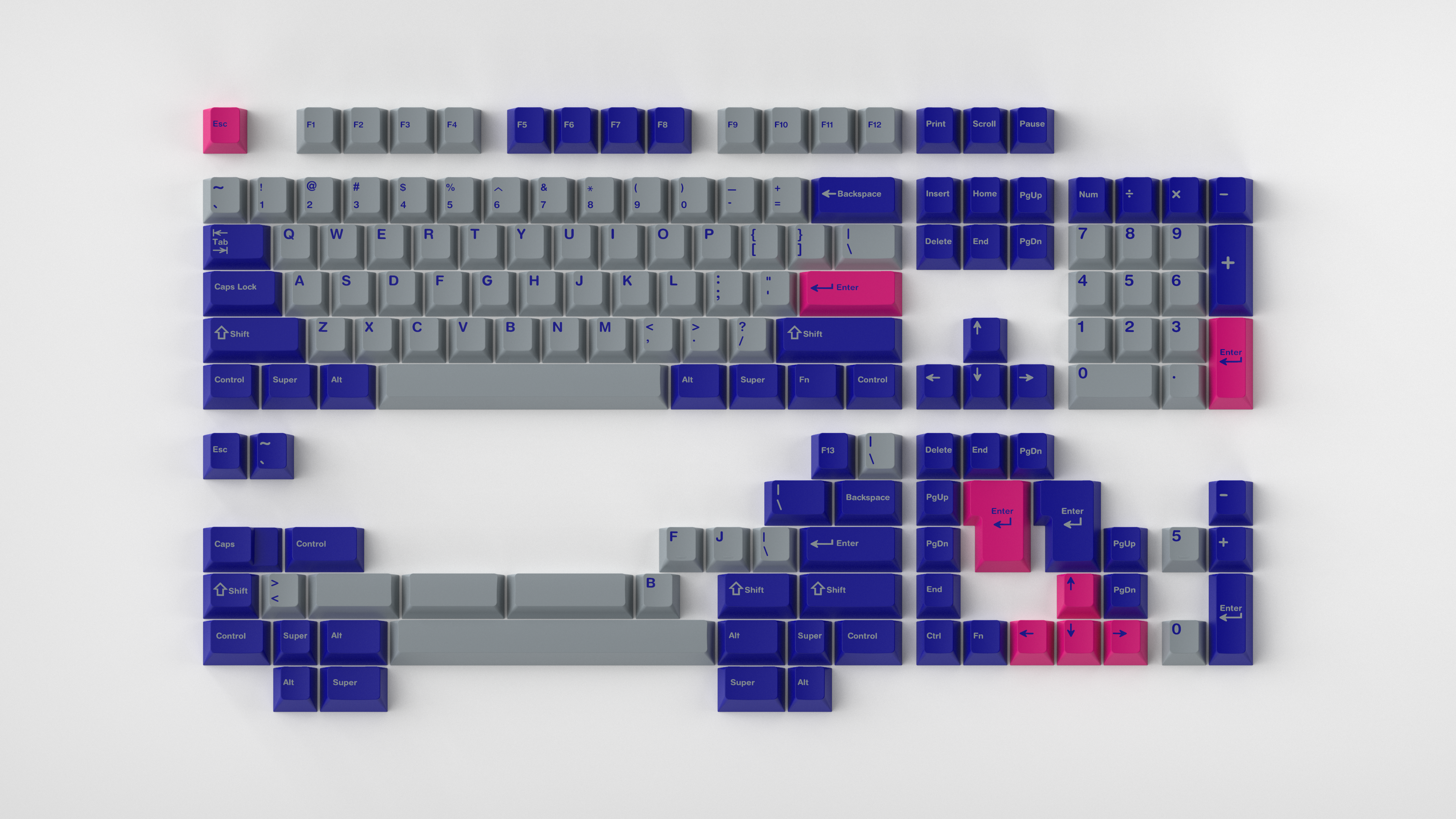 [In Stock] GMK Cobalt Keycap Set