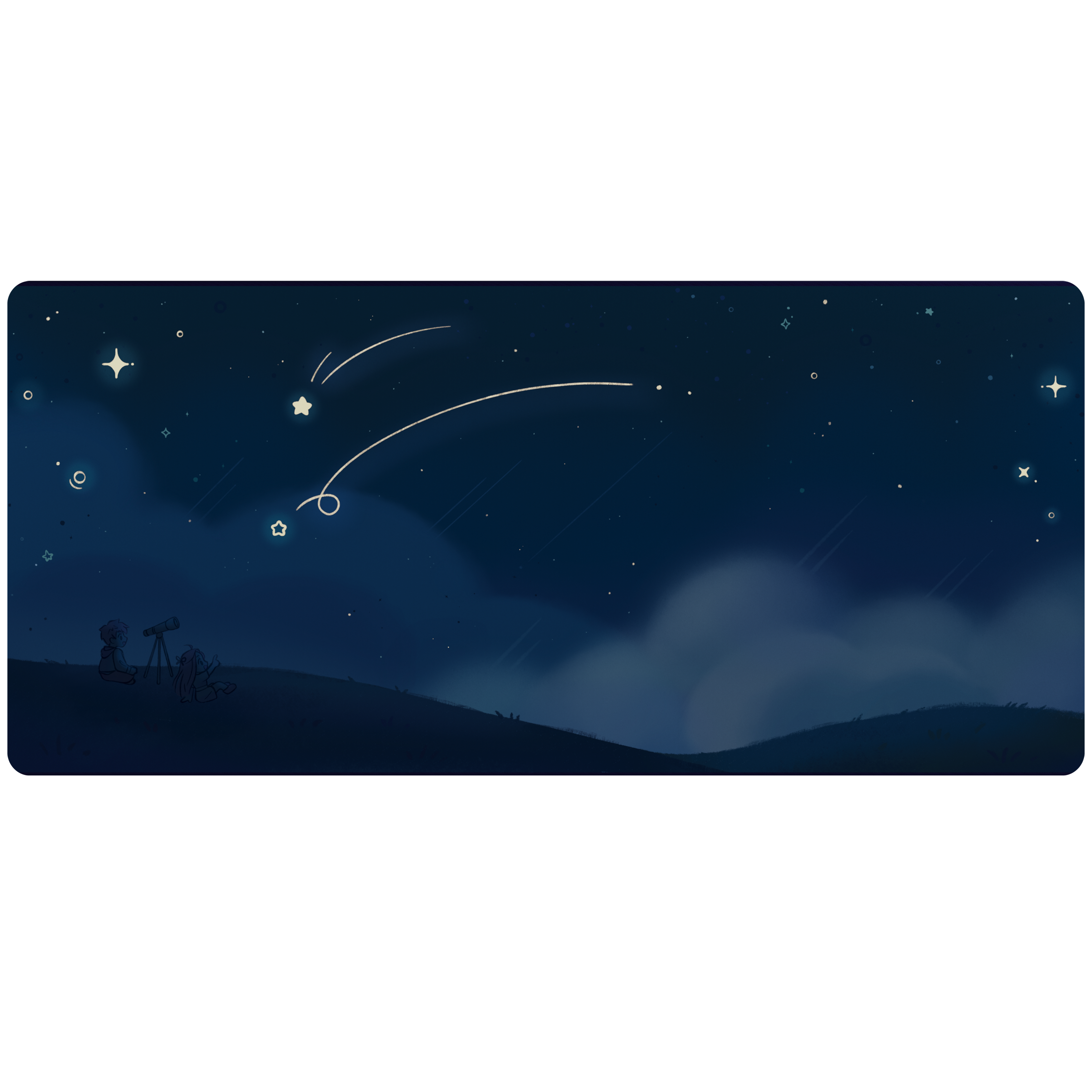 [In Stock] Stargaze Deskmat