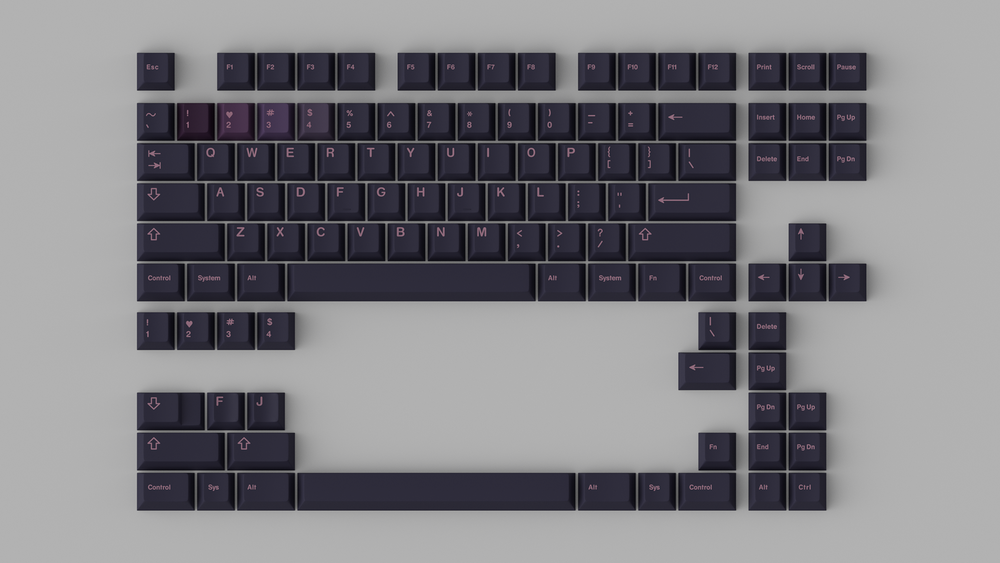 [In Stock] GMK Rouge R1